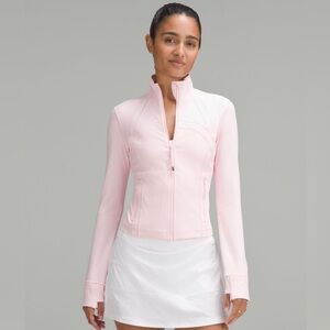 NWT lululemon Define cropped Nulu jacket strawberry milkshake 6